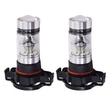 2x H16 5202 PS24WFF 8000K Ice Blue 100W LED Fog Light Driving Bulb DRL NEW Lab Work Auto