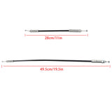 labwork Tailgate Cables Rear Door Handle Latch Cable 924-351 Replacement for 1992-2014 Ford E150 E250 E350 E450 E550 Van