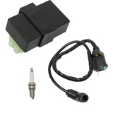 Labwork Igniter CDI BOX Ignition Coil Spark Plug For Honda 1993-2006 TRX300EX