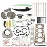Timing Chain Head Gasket Valves Bolts Kit Replacement for A3 Quattro 8P 2.0T 2008-2013 06K109158AA 06H109467AF