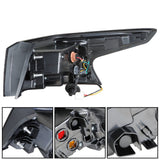 labwork Driver Side Outer Tail Light Replacement for 2019 2020 Nissan Altima Rear Tail Light Brake Lamp Assembly LH Left Side 26555-6CA1A NI2804118