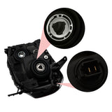 Passenger Side Headlights Assembly Replacement for Honda Pilot 2012-2015 Housing Chrome Lamp RH 1PC 33100-SZA-A11