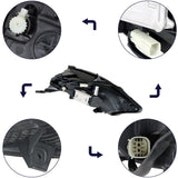 Labwork Passenger Right Side Headlight For 2019-2021 Chevrolet Malibu LED Type