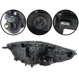 labwork Replacement for 2019 2020 2021 Ford Edge Headlamp Driver & Passenger Side Full LED Headlight w/DRL FO2502392 FO2503392