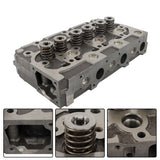 Complete Cylinder Head 1552103040 Replacement for Kubota D1402 KH91 L2550DT L2550F with Gaksets Set 1552103044