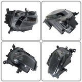 Right Headlight For 2014-2018 Jeep Cherokee Projector Black Housing Halogen Type