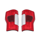 Tail Lamp Light Replacement for F250 F350 2017-2019 Red Lens Driver and Passenger Side Brake Light Outer KC3Z13404B KC3Z13405B with Blind Spot Module Not Included