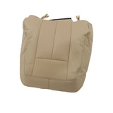 Seat Cover Driver Tan Leather Bottom and Top 2Pcs Replacement for 2007-2014 Expedition Sport Utility 4-Dooroyou