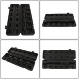 labwork 13Pcs Inner Tie Rod Disassembly Tool Master Inner Tie Rod Tool Set with 12 Crowfoot Adapters