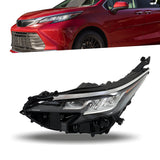 Driver Side Headlight Assembly Replacement for Sienna Le Xle 2021-2022 Left Side Headlamp 81150-08100
