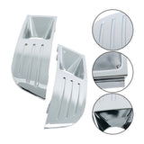 Chrome Fog Light Trims Covers Lamps Front Left & Right For Ford Flex 2009-2012