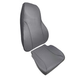 Seat Cover Driver Backrest Bottom Combo Gray Replacement for 2001-2007 4200 4300 4400 Air Ride