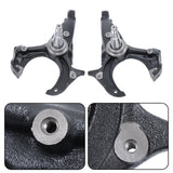 2Pcs Disc Brake Stock Spindles Steering Knuckles Replacement for El C-amino 1979-1987 Replacement for Malibu 1979-1987