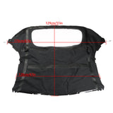 labwork Convertible Soft Top Replacement for Boxster 986 1997-2002 with Plastic Window Stayfast Cloth Black