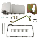 Labwork 302-1 Polished LS Swap Oil Pan Conversion Kit For GM LS1 LS6 LS2 LS3