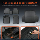 abwork 4PCS Floor Mats Cargo Liner Replacement for Accord 2023-2026