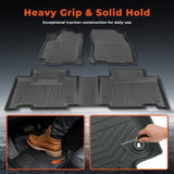 3PCS TPE All-Weather Floor Mats for 2013-2018 Toyota RAV4