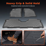 TPE 3D Model Floor Mats Liners 3PCS For 2012-2017 Toyota Prius V All-Weather NEW