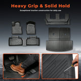 Floor Mats & Cargo with Backrest Mat for Ford Explorer 7 Seats 2020-2025 2026 7seats