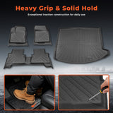 TPE Floor Mats Liner / Trunk Cargo Liner For 2013-2019 Ford Escape
