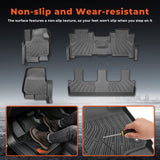 3D Floor Mats Liners for 2018-2024 Ford Expedition / Expedition Max All Weather