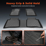 Floor Mats Cargo Liners Carpets for 2016-2022 Toyota Prius All-Weather TPE 3pcs