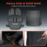 Floor Mats for 2011-2013 2014 Ford Explorer 7 Seats & Large Cargo