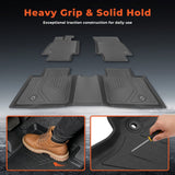 Fits 2023-2026 Toyota Crown All Weather 3D Molded Floor Mats Carpets Liners TPE 3PCS