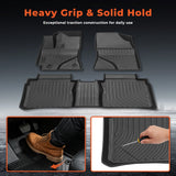 3PCS TPE All-Weather Floor Mats for 2014-2019 Toyota Corolla