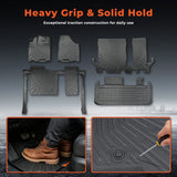 For 2013-2020 Toyota Sienna 8 Seats TPE Floor Mats+Trunk Cargo Liner All Weather