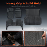 For Ford Ranger Super Crew Cab 2024-2025 Floor Mats & 5FT Truck Mat