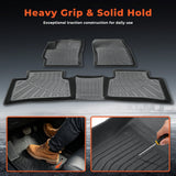Floor Mats for Toyota Corolla Cross FWD Gas & AWD Hybrid 2022-2026 TPE Liner