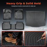 All Weather Floor Mats & Cargo Mat for Ford Escape 2020-2025 2026(Not for Hybrid)