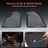 2Pcs Front TPE Car Floor Mats Replacement for Transit Connect 2010-2013