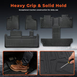 Floor Mats Cargo Trunk Liner Set 2011-2012 Sienna 7 Seats
