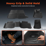 TPE All-Weather Floor Mats Cargo Liner for 2016-2022 Mercedes Benz GLC