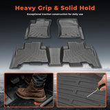 Floor Mats 2 Row Gray 2010-2012 Toyota 4Runner | 2010-2013 Lexus GX460