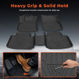 3PCS TPE All-Weather Floor Mats for 2018-2022 Honda Accord