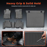TPE Floor Mats+Trunk Cargo Liner For 2013-2024 Toyota 4Runner 5 Seat All Weather