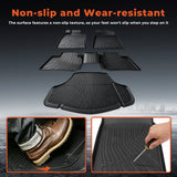4-Piece All-Weather TPE Floor Mats & Cargo Liner Set for 2025-2026 Toyota Camry