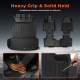 Floor Mats & Cargo Liner for 2024-2026 Toyota Grand Highlander 7 Seat
