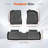 Floor Mats Fit for Ford Escape 2009-2012 All Weather Floor Mats