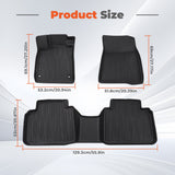 Labwork 3PCS TPE All-Weather Floor Mats for 2023-2026 Honda Accord