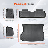 Floor Mats for Ford Escape 2009-2012, for Mazda Tribute/for Mercury Mariner 2009-2011