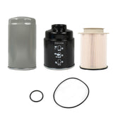 labwork 68197867AA 68157291AA Fuel Filter and 5083285AA Oil Filter Replacement for Dodge Ram 2500 3500 Cummins Diesel 6.7 2013 - 2018