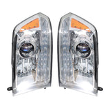 labwork Headlights Assembly Replacement for Ram 2009-2018 1500 2500 3500 LED Tube Switchback Turn Signal Set - Passenger & Driver Side