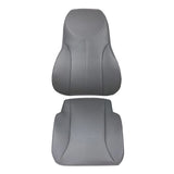 Seat Cover Driver Backrest Bottom Combo Gray Replacement for 2001-2007 4200 4300 4400 Air Ride