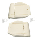 2pcs Driver and Passenger Side Bottom Foam Cushion Replacement for Wrang-ler 2007-2012