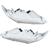 for 2010-2011 Toyota Camry SE Clear Lens Black+Chrome Headlights Headlamps 1Pair
