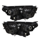 Halogen Projector Headlights Tube Bar Pair Left+Right For 2016-2018 Toyota Rav4